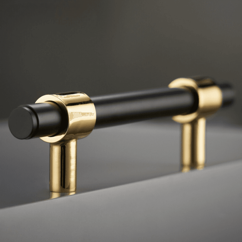 T-bar uchwyt meblowy Elegant czarny
